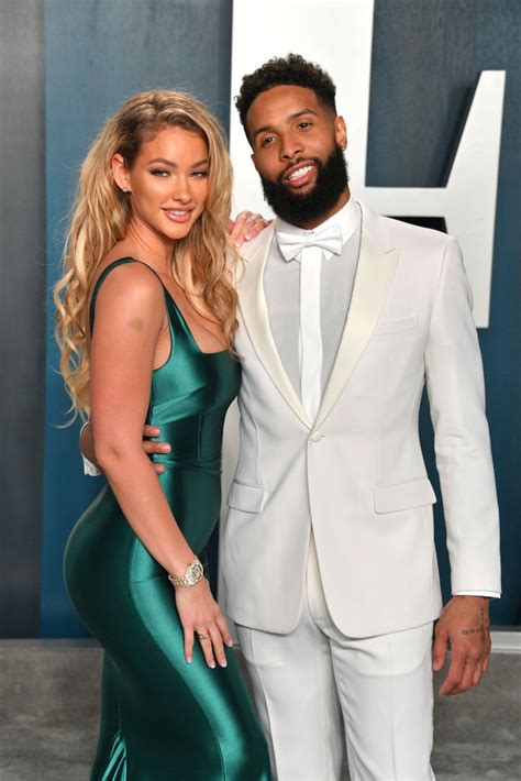 lauren wood dating history|odell beckham jr girlfriends.